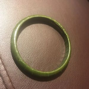Marc Jacobs Green bangle bracelet